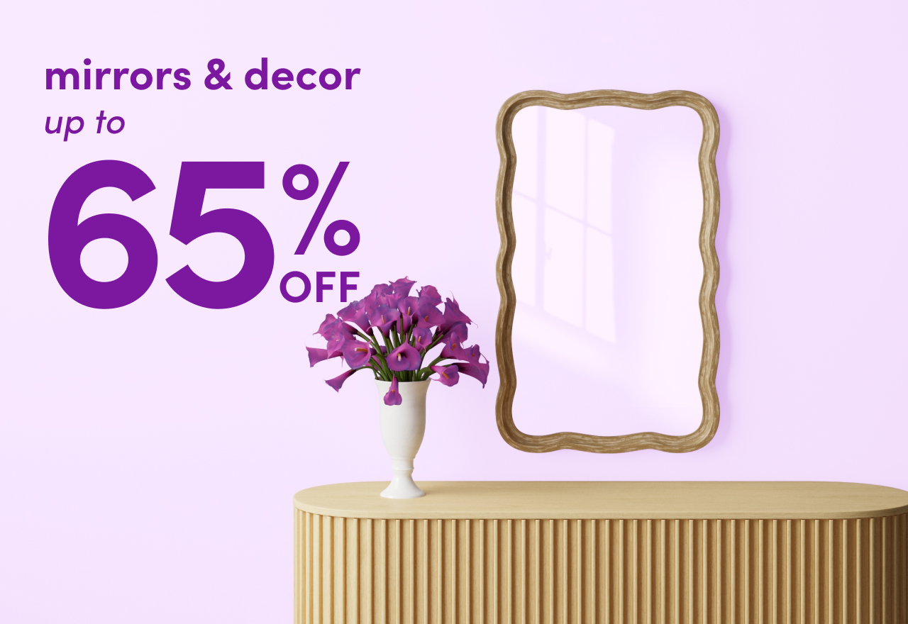 deals on mirrors & decor